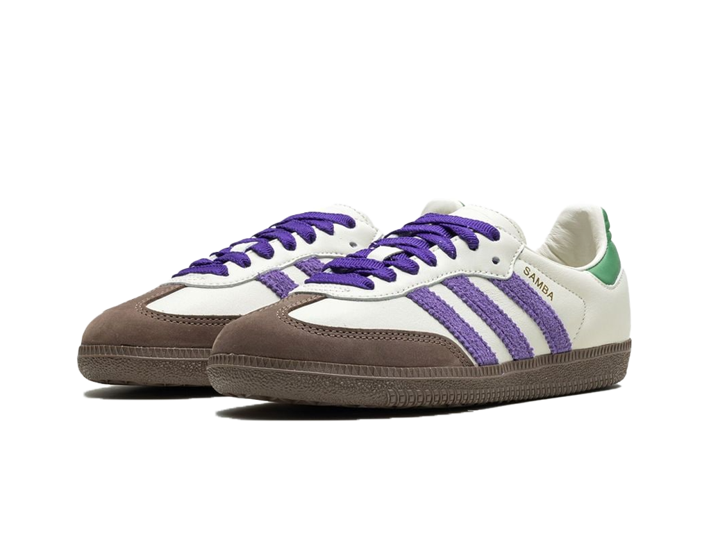 Adidas Wmns Samba OG Off White Purple Green-Adidas-pikastore.cz