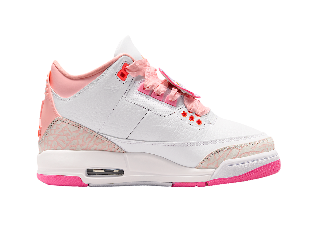 Air Jordan 3 Retro GS Spring Flowers – sneakers – foto 3 af 5