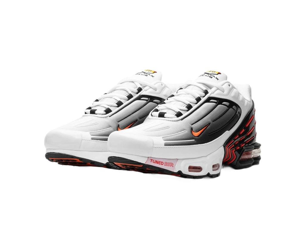Nike Air Max Plus 3 White Team Orange 2024-Nike-pikastore.cz