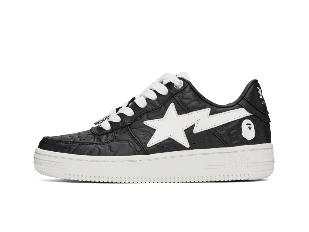 Bape A Bathing Ape Bape Sta 3 M1 Black White-Bape-pikastore.cz