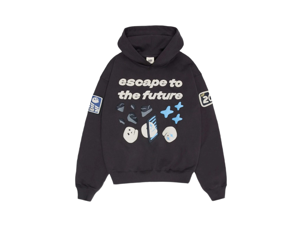 Broken Planet Repair Services Hoodie Soot Black-Broken Planet-pikastore.cz