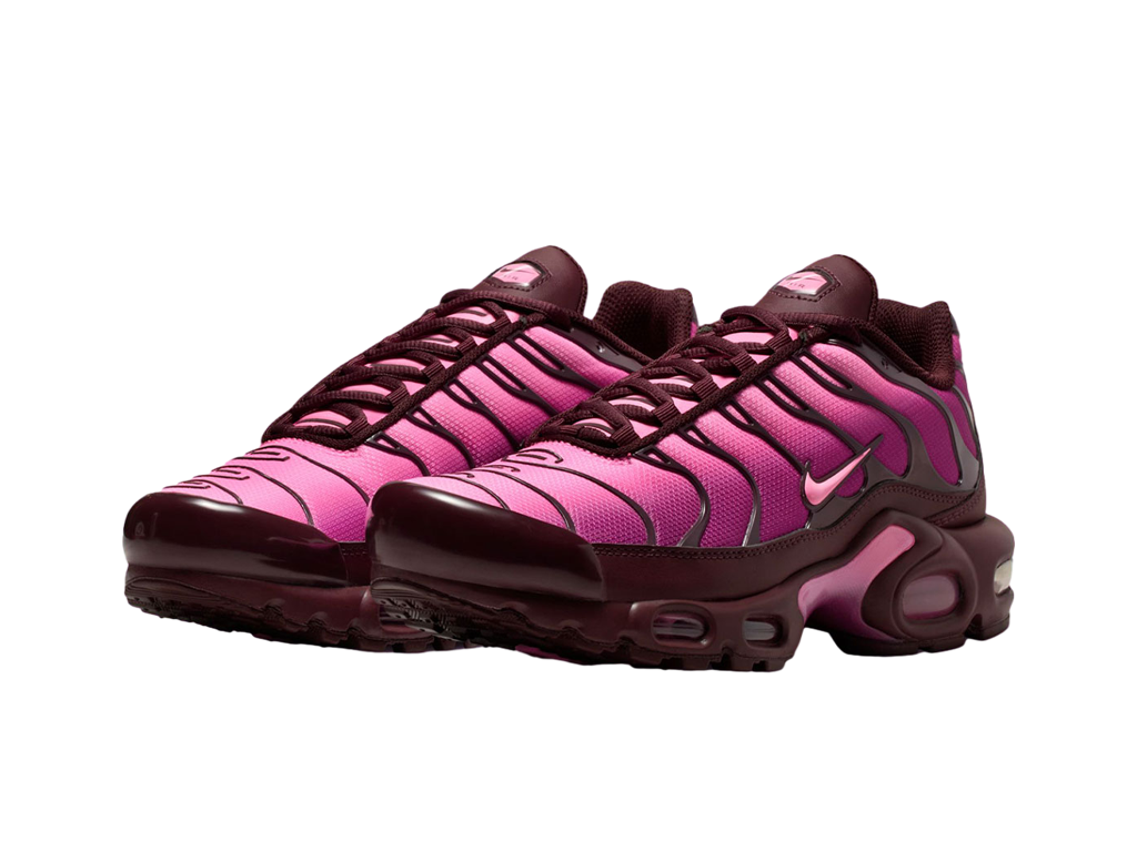 Brooks Nike Wmns Air Max Plus Burgundy Crush Captures Flower Pink Spell-Nike-pikastore.cz