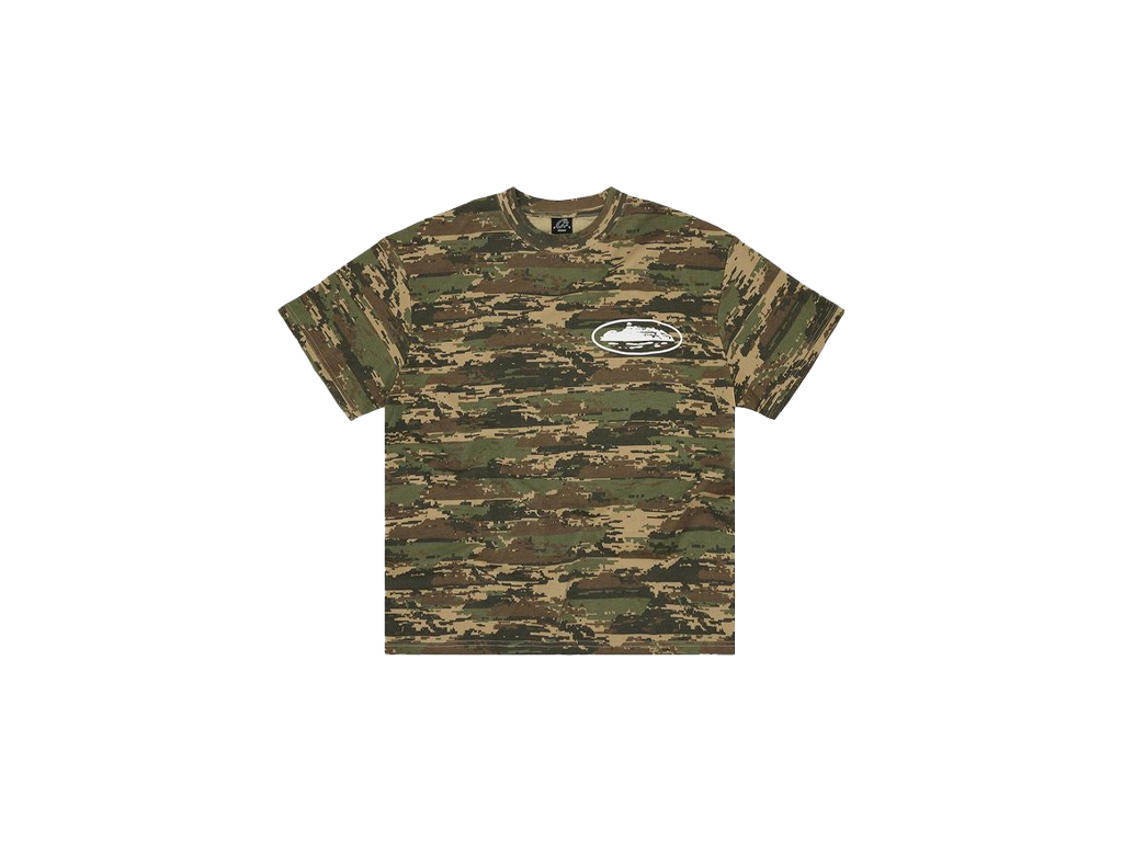Corteiz Island Puff Print Tee Digi Camo-Corteiz-pikastore.cz