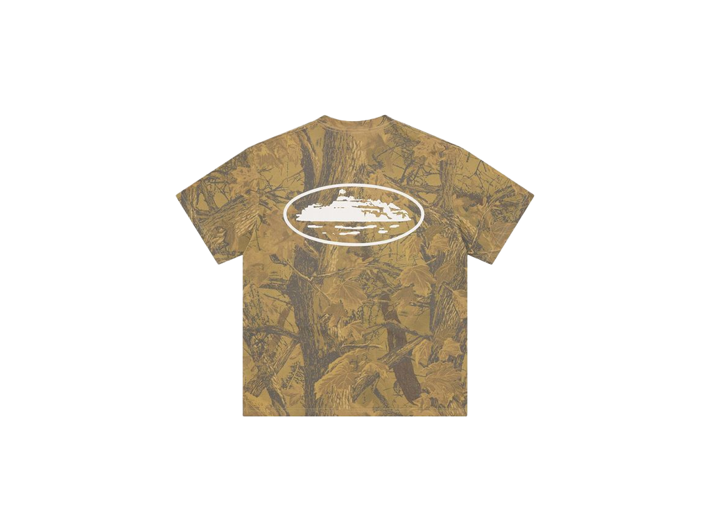 Corteiz Island Puff Print Tee Forest Camo-Corteiz-pikastore.cz