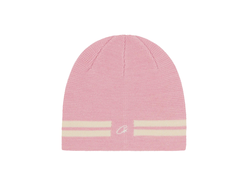 Corteiz VVS Knit Beanie Pink-Corteiz-pikastore.cz