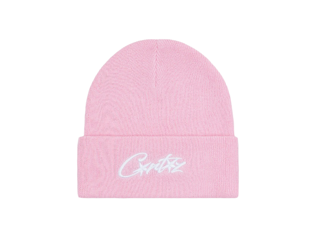 Corteiz Allstarz Folded Beanie Pink-Corteiz-pikastore.cz