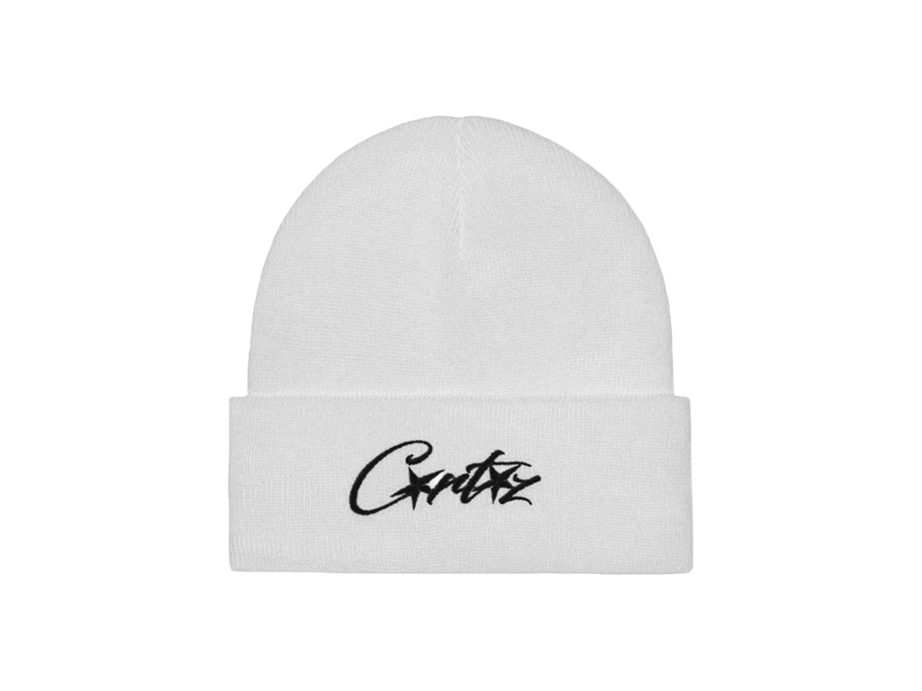 Corteiz Allstarz Folded Beanie White-Corteiz-pikastore.cz