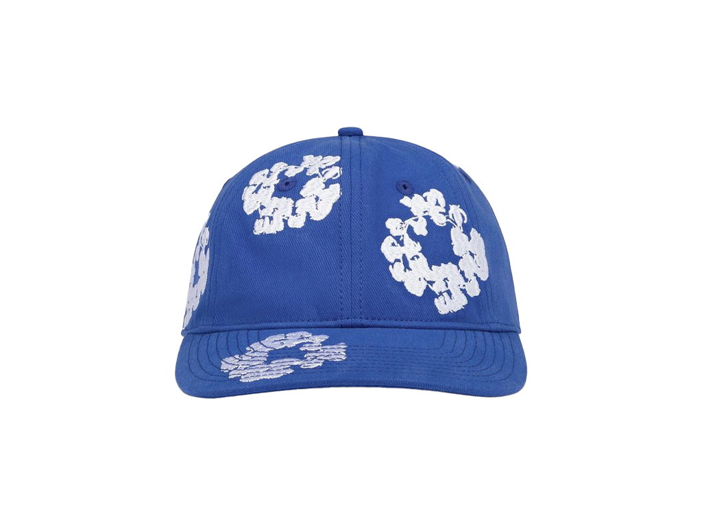 Denim Tears The Cotton Wreath Cap Blue-Denim Tears-pikastore.cz