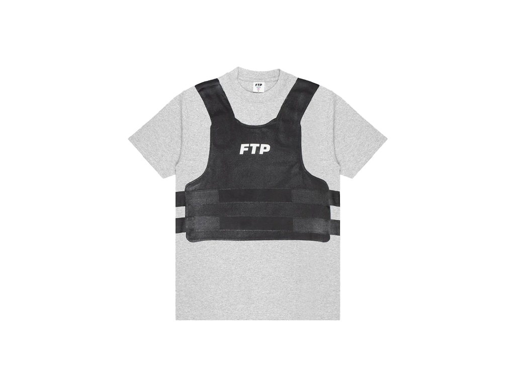 FTP Bulletproof Vest Tee White-FTP-pikastore.cz