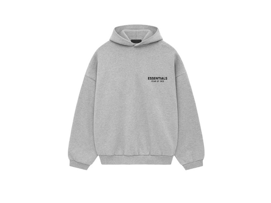 Fear of God Essentials Fleece S24 Hoodie Light Heather Gray-Fear of God-pikastore.cz