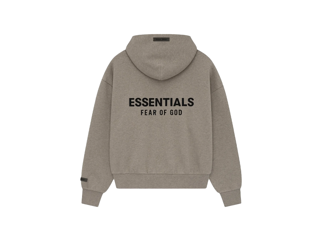 Fear of God Essentials S25 Fleece Hoodie Homestead Heather - PIKASTORE