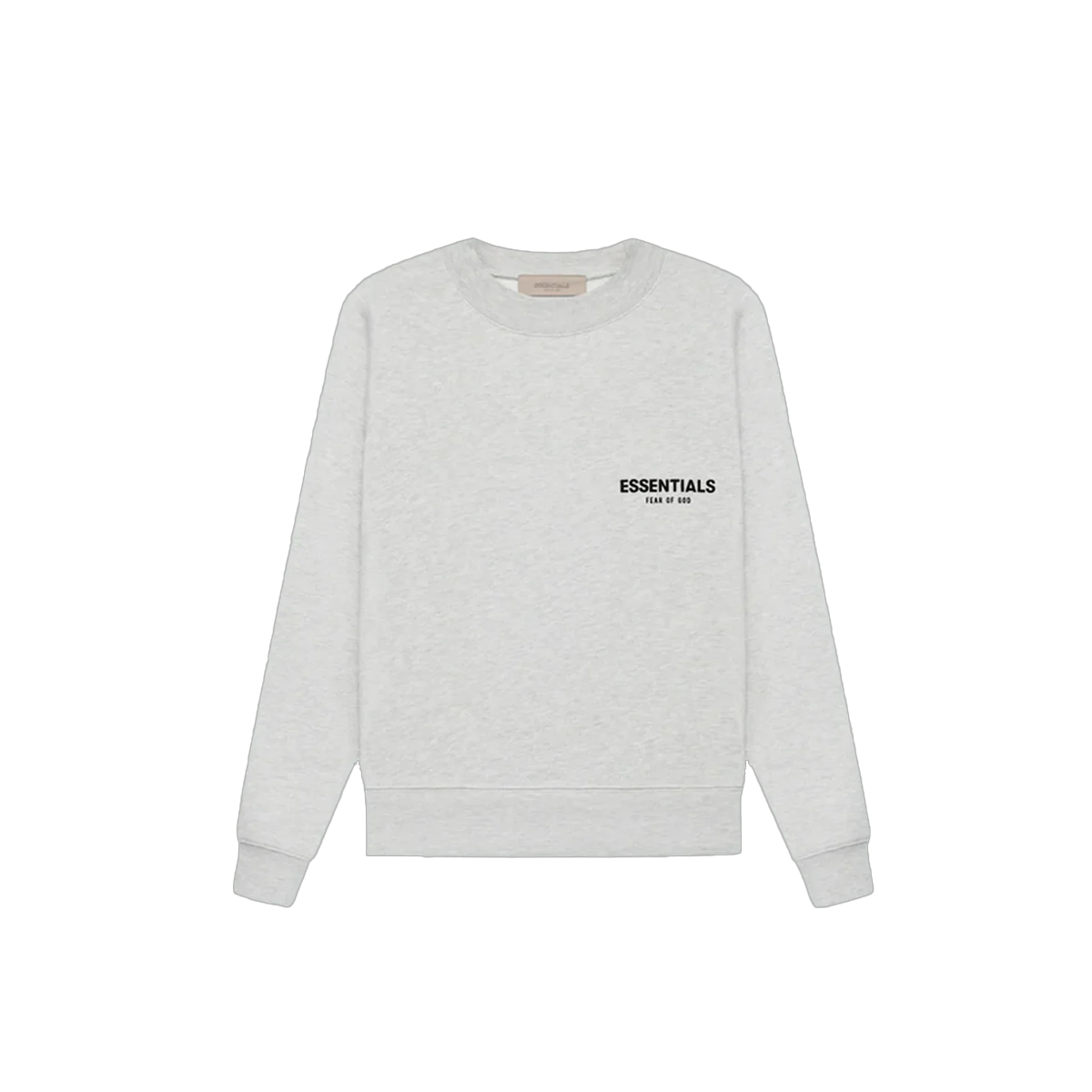 Fear of God Essentials Crewneck S22 Light Oatmeal - PIKASTORE-Fear of God-pikastore.cz
