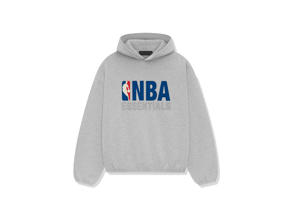 Fear of God Essentials NBA S24 Hoodie Light Heather-Fear of God-pikastore.cz