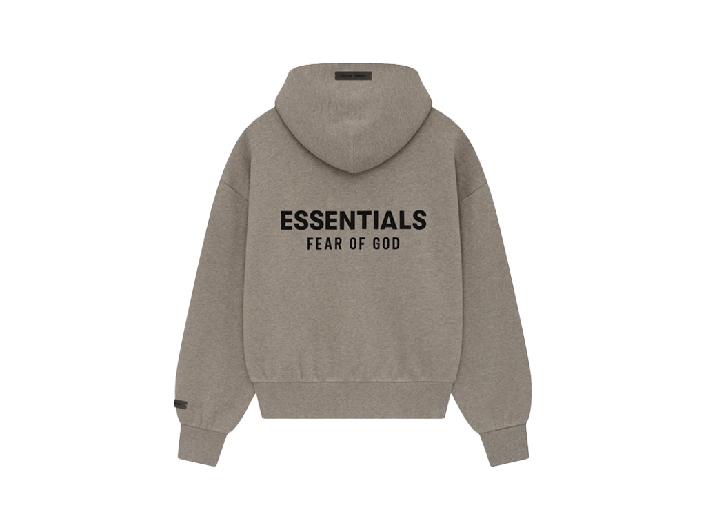 Fear of God Essentials S25 Zip-Up Hoodie Homestead Heather-Fear of God-pikastore.cz