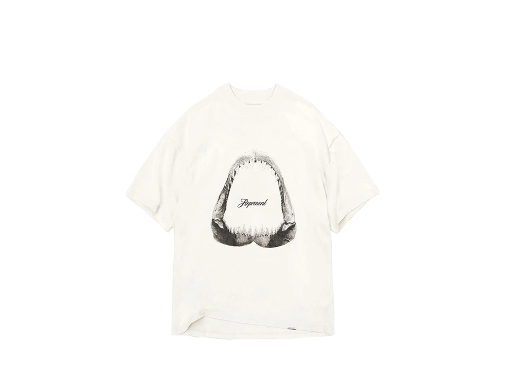 Represent Shark Jaws T-shirt Flat White-Represent-pikastore.cz