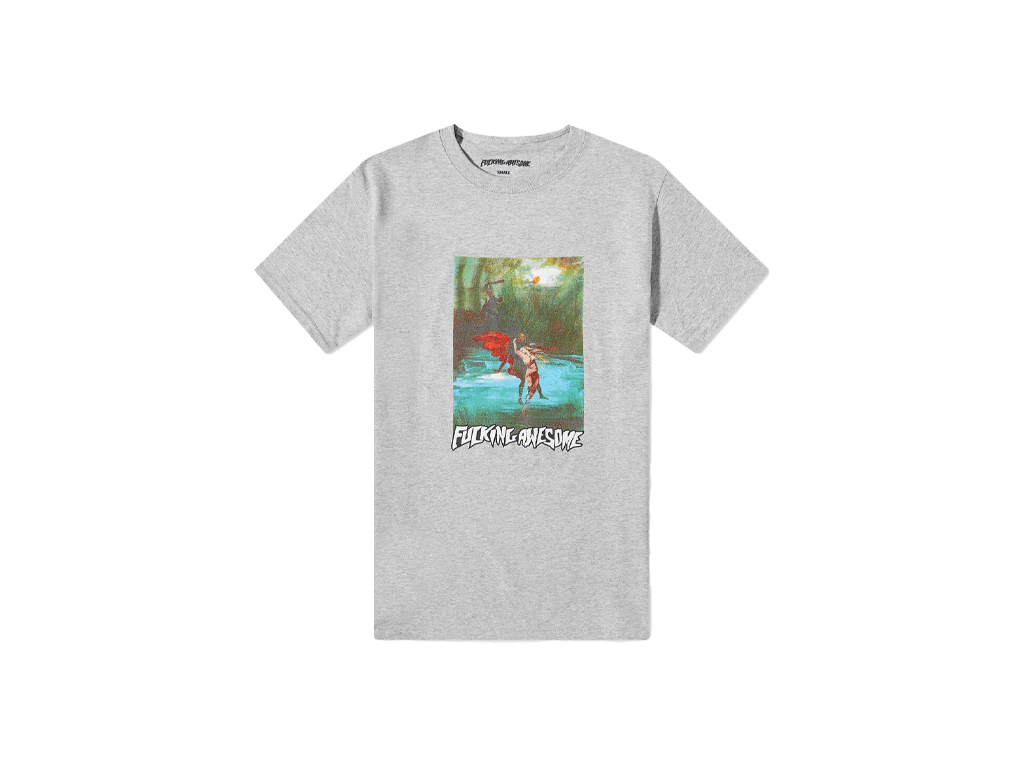 Fucking Awesome Lazarus Tee Heather Grey-Fucking Awesome-pikastore.cz