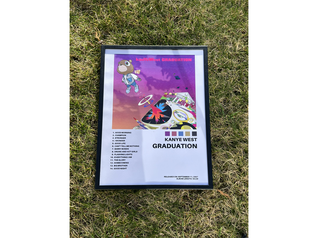 Graduation, Kanye West - A3 Album Print-Apparel & Accessories-Pikastore-pikastore.cz
