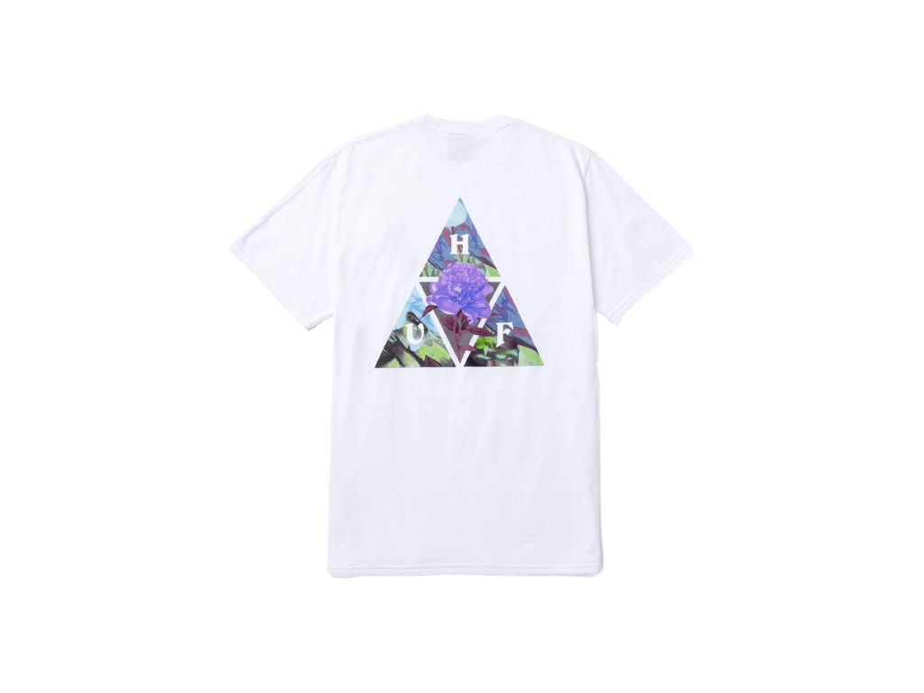 HUF New Dawn Tee White-HUF-pikastore.cz