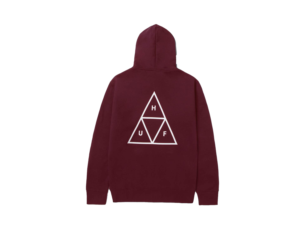 HUF Triple Triangle Hoodie Bloodstone