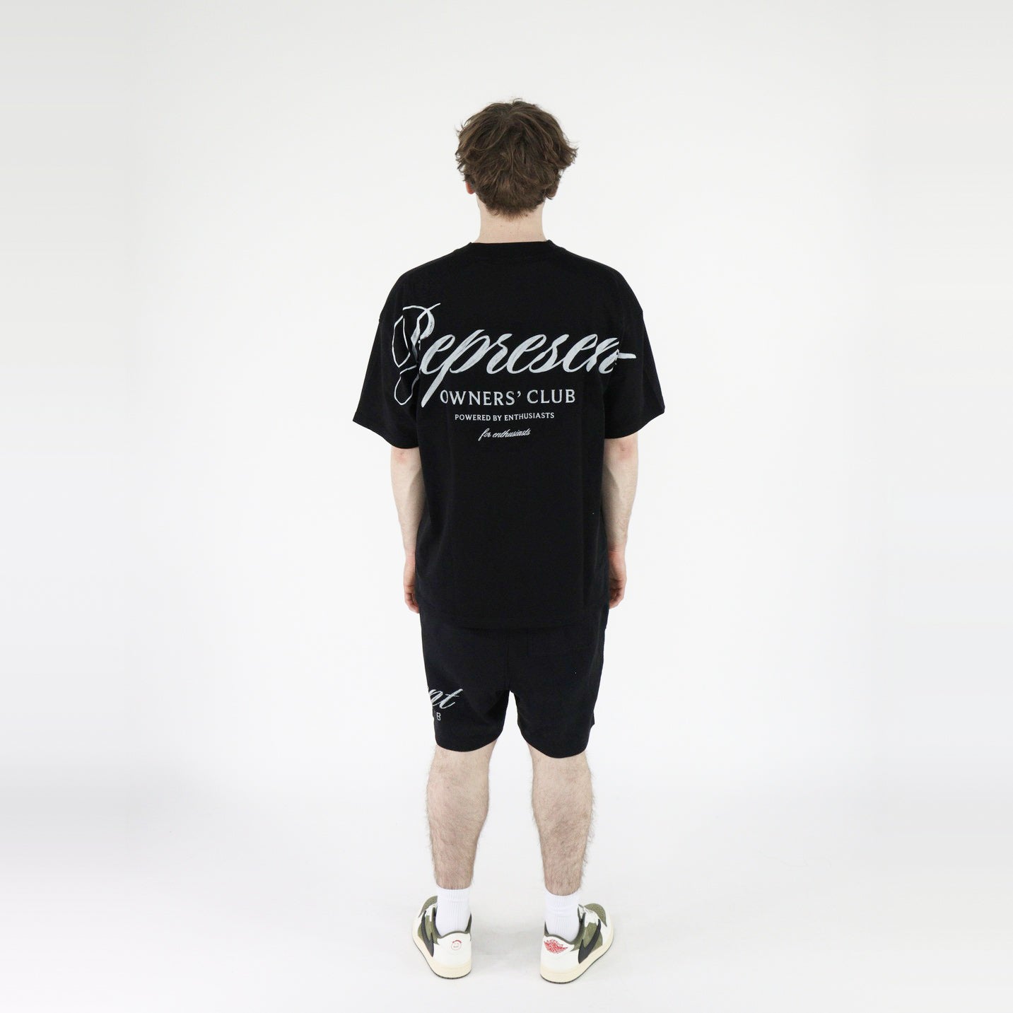 Represent Owners Club Script T-Shirt Black-Clothing-Represent-pikastore.cz