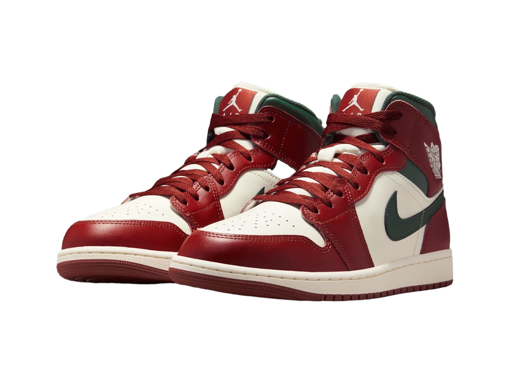 Jordan 1 Mid Redstone Midnight Green-Nike-pikastore.cz