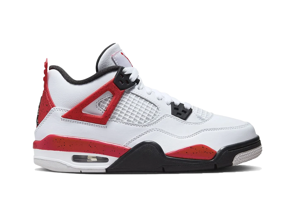 Air Jordan Jordan 4 Retro Red Cement (GS) – tenisky – fotka 3 z 5