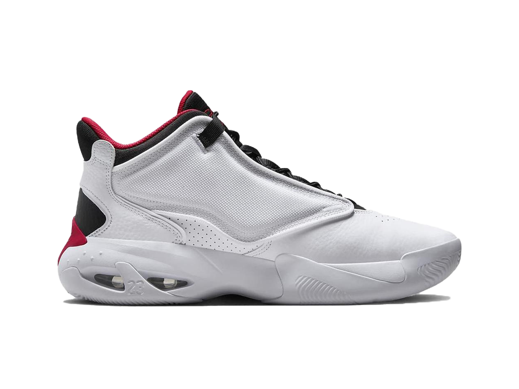 Jordan Max Aura 4 White University Red-Air Jordan-pikastore.cz
