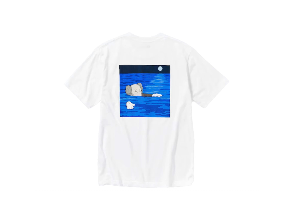 KAWS x Uniqlo UT Short Sleeve Artbook Cover T-shirt White-Kaws-pikastore.cz
