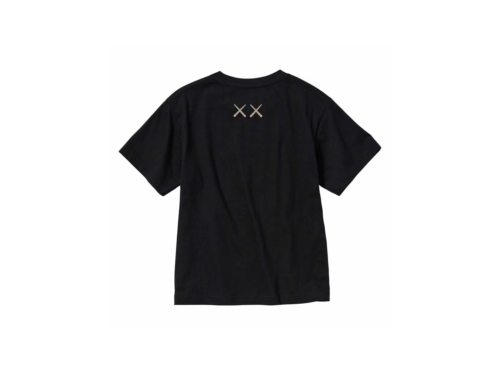 KAWS x Uniqlo UT Short Sleeve Graphic T-shirt Black-Kaws-pikastore.cz