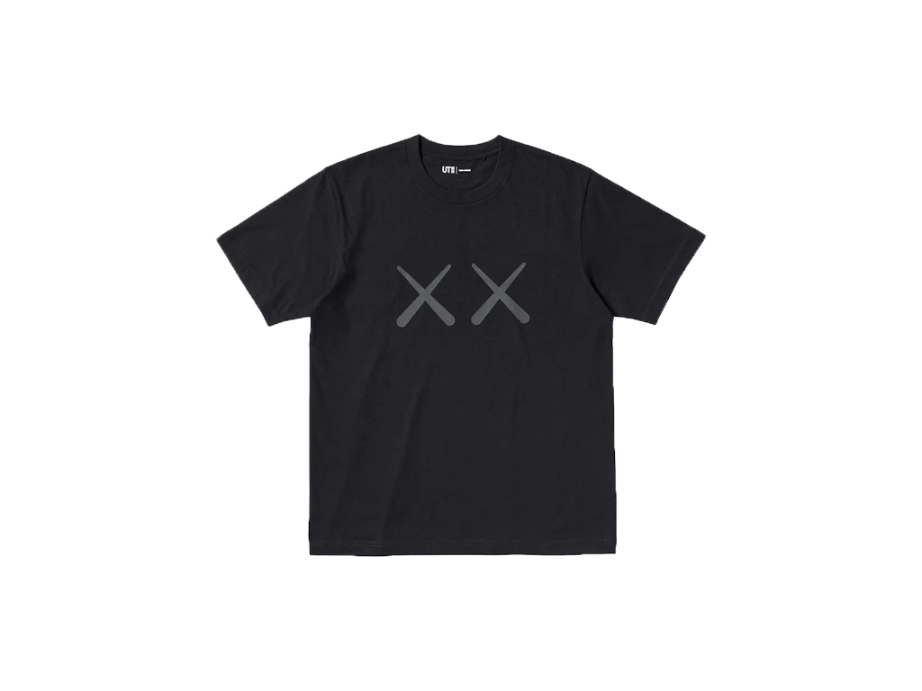 KAWS x Uniqlo Warhol UT Graphic T-shirt Black-Kaws-pikastore.cz