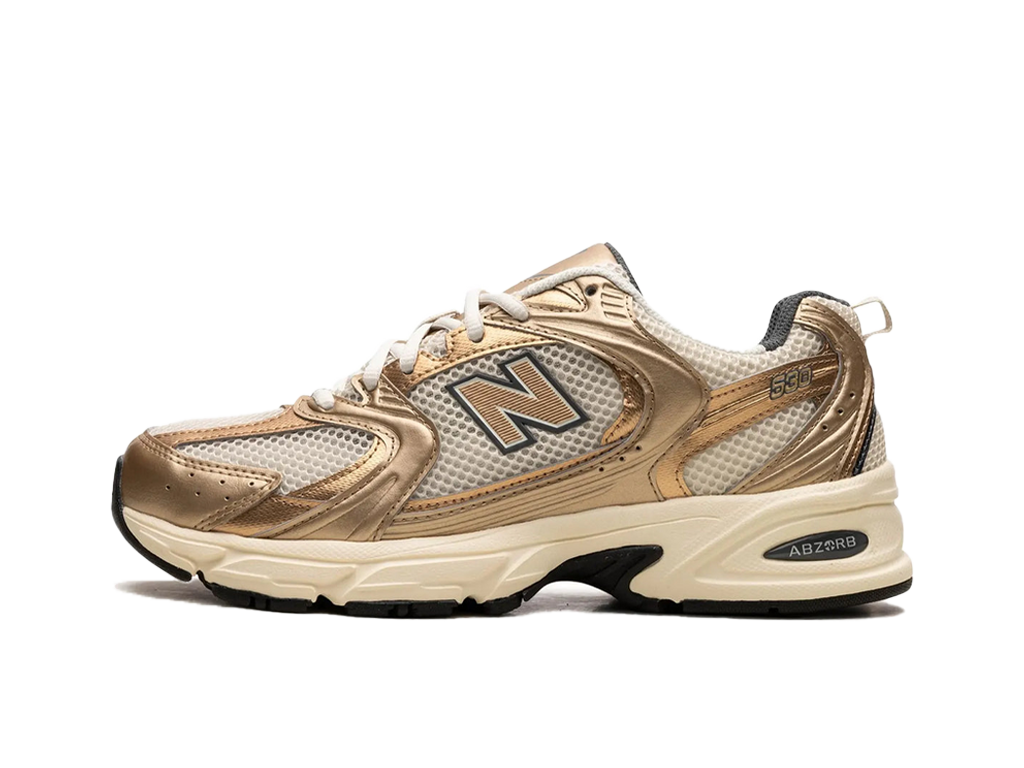 New Balance 530 Turtledove Gold Metallic-New Balance-pikastore.cz