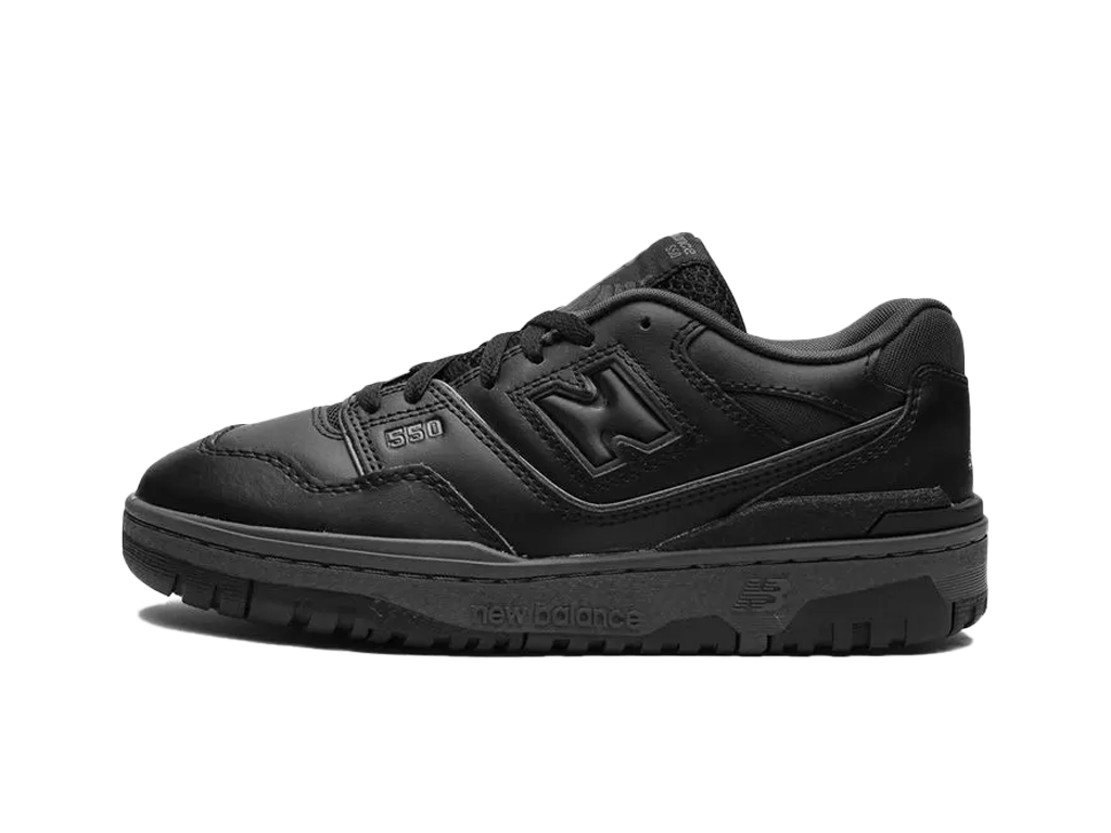 New Balance 550 Big Kid Black-New Balance-pikastore.cz