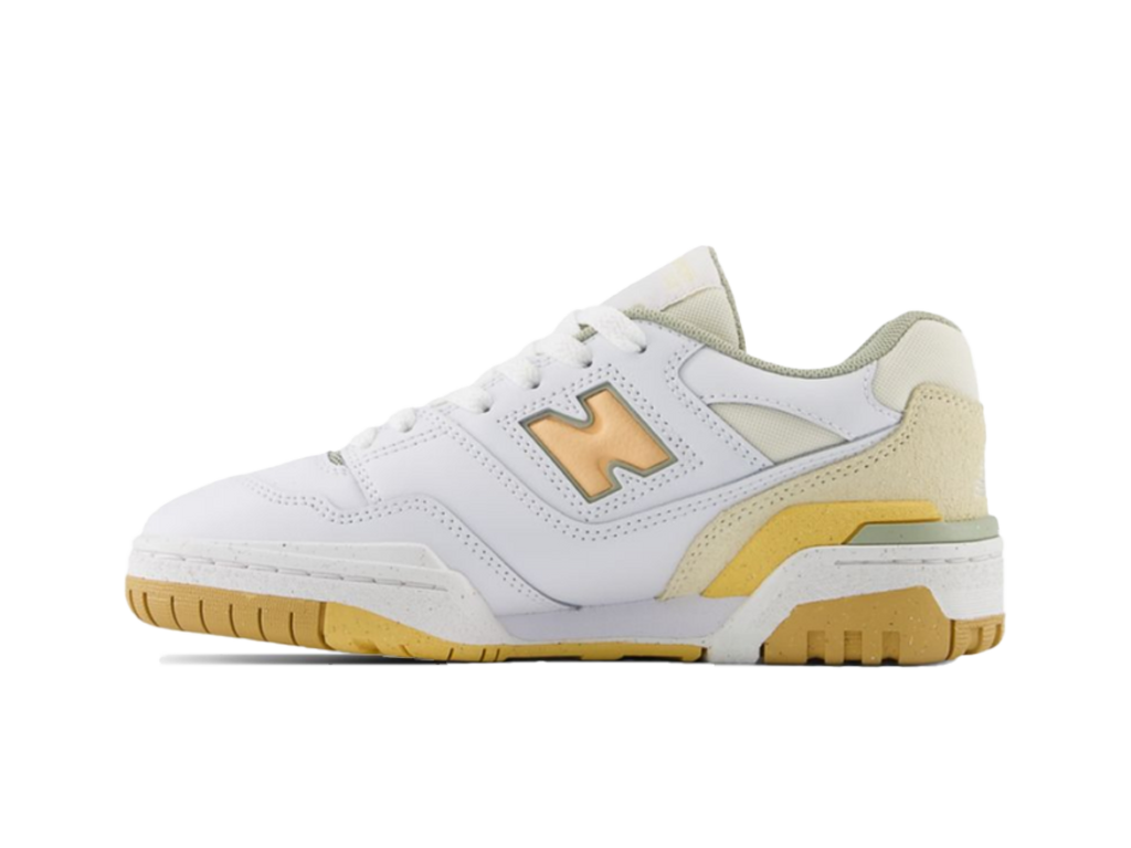 New Balance 550 Big Kid White Peach Blossom-New Balance-pikastore.cz