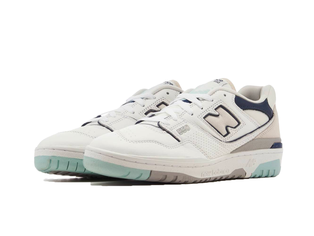 New Balance 550 Big Kid White Winter Fog-New Balance-pikastore.cz