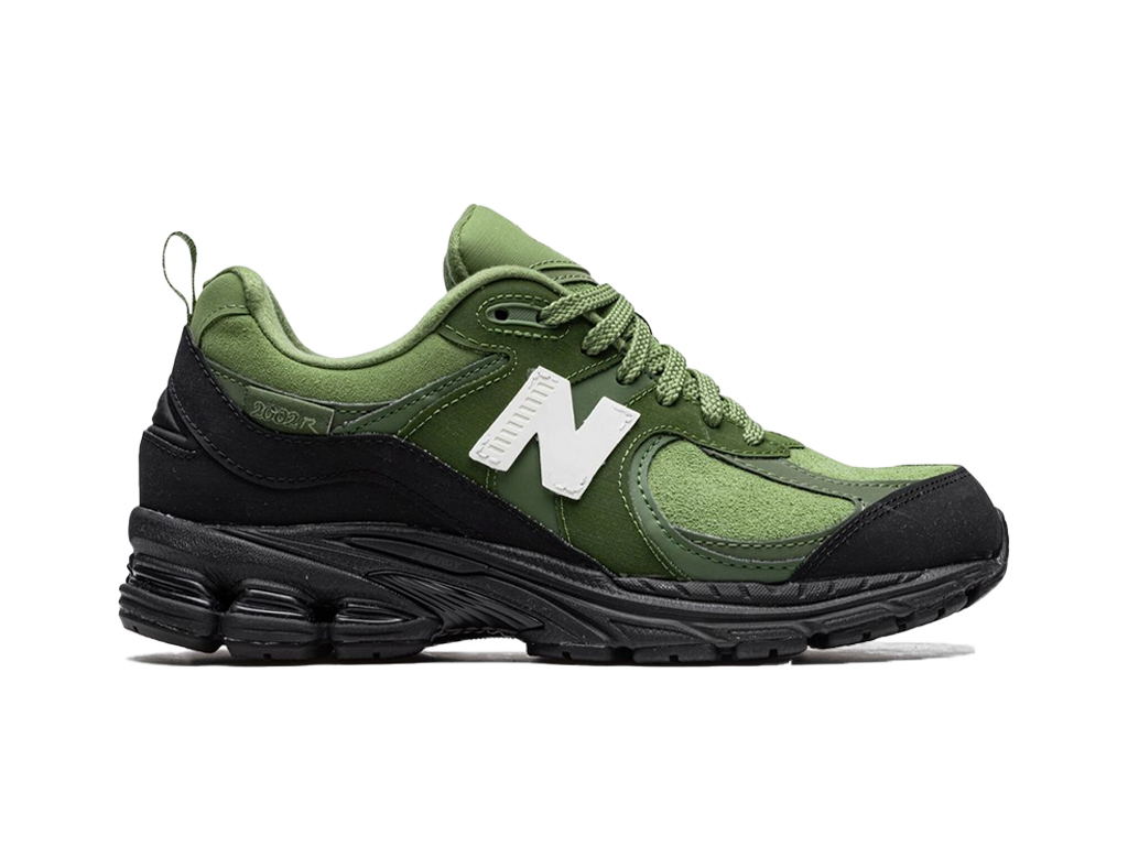 New Balance The Basement x 2002R Moss Green-New Balance-pikastore.cz