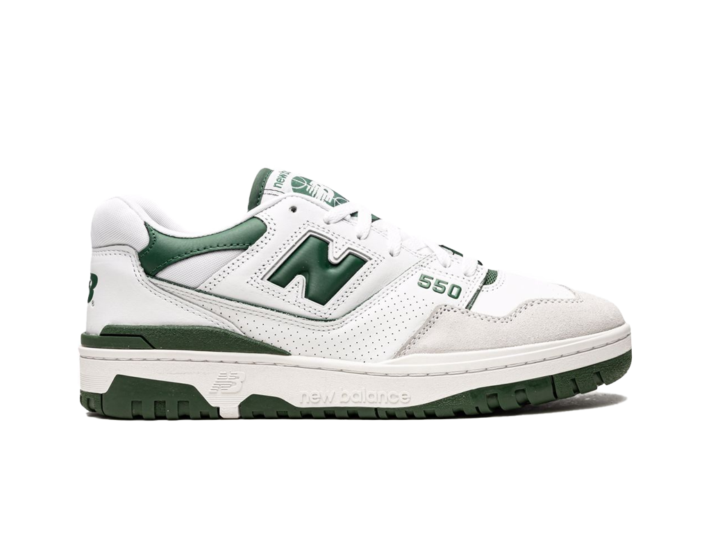 New Balance 550 White Green-sneakers-New Balance-pikastore.cz