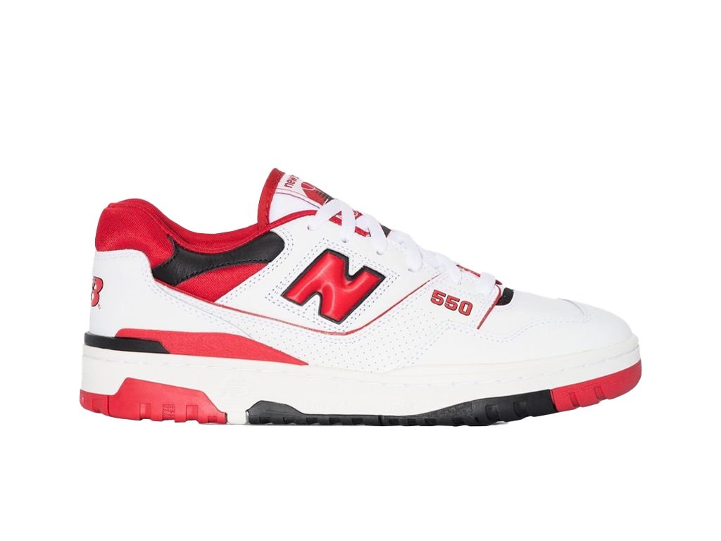 New Balance 550 White Red-sneakers-New Balance-pikastore.cz