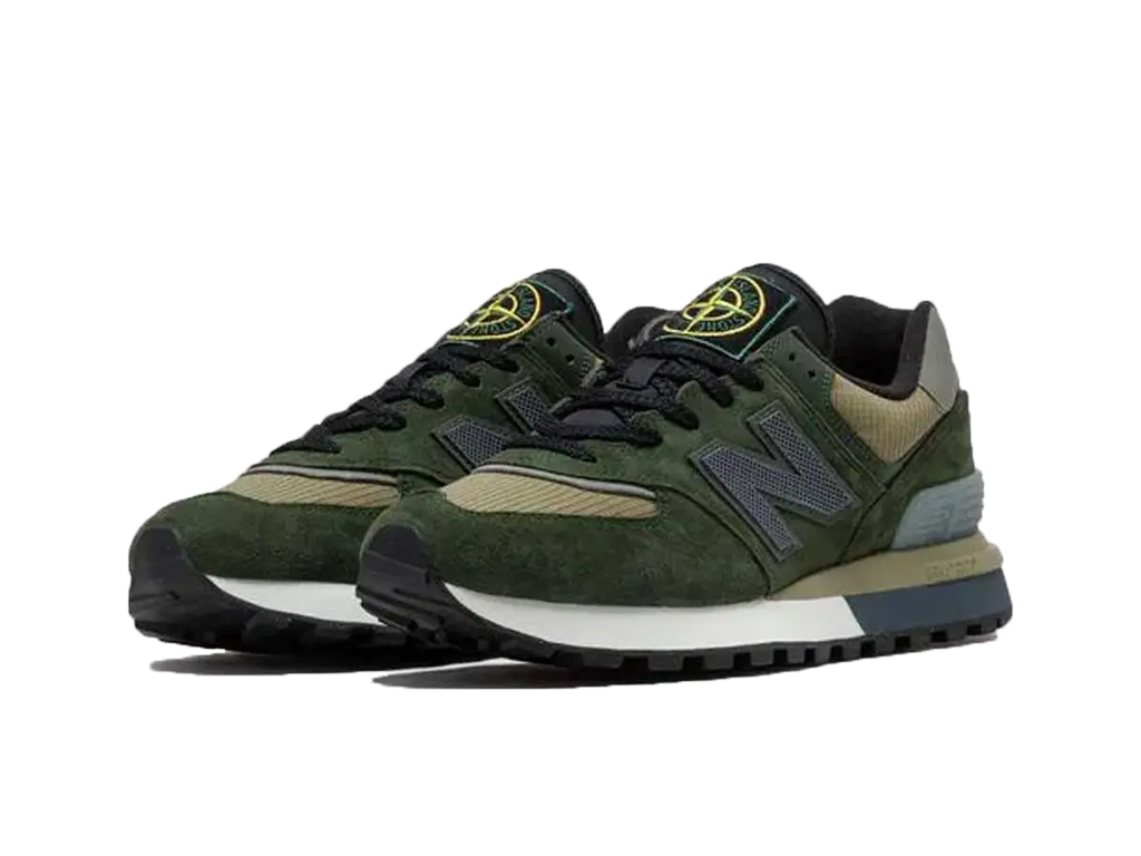 New Balance 574 Legacy Stone Island Dark Green-sneakers-New Balance-pikastore.cz