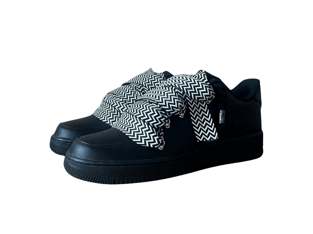 Nike Air Force 1 Black Low 07 Lanvin Black And White-Nike-pikastore.cz