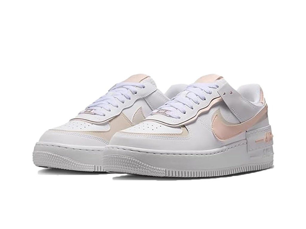 Nike Air Force 1 Low Shadow White Light Orewood Brown Washed Coral (Womens)-Nike-pikastore.cz