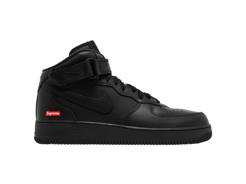 Nike Air Force 1 Mid Supreme Black-Nike-pikastore.cz
