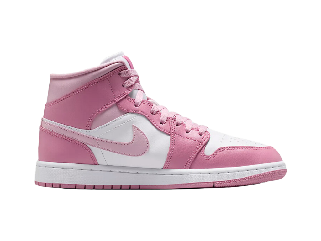 Nike Air Jordan 1 Mid Elemental Pink Iced Carmine Womens-Nike-pikastore.cz