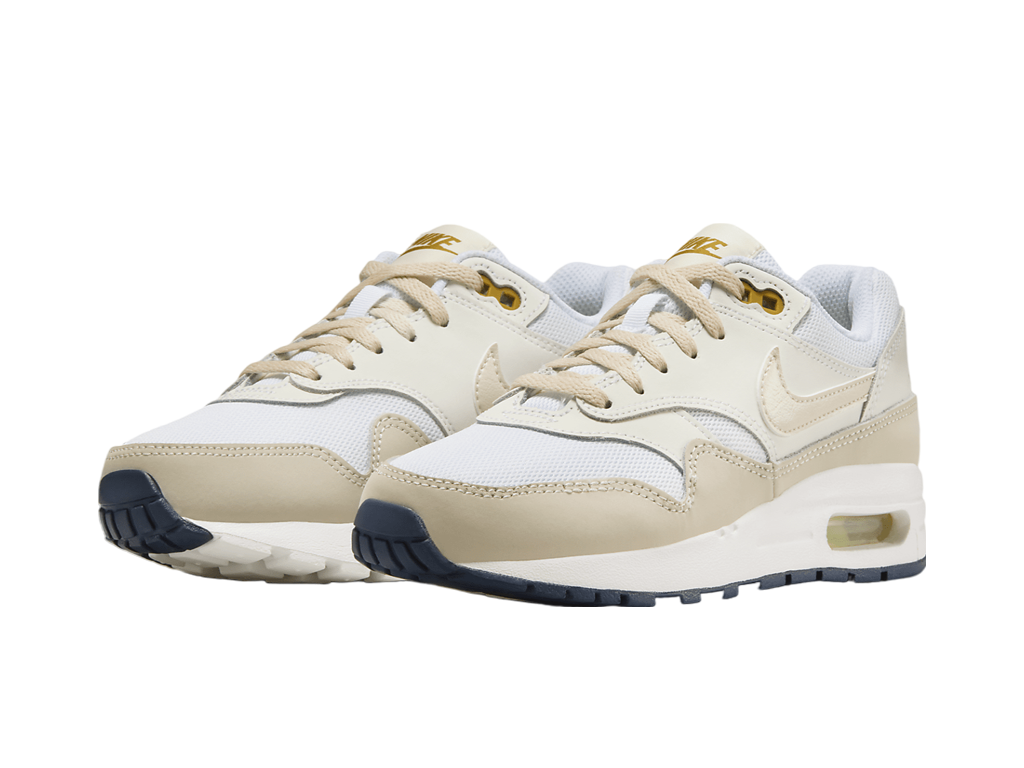Nike Air Max 1 GS White Bronzine