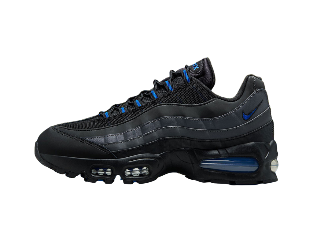 Nike Air Max 95 Black Dark Grey Game Royal