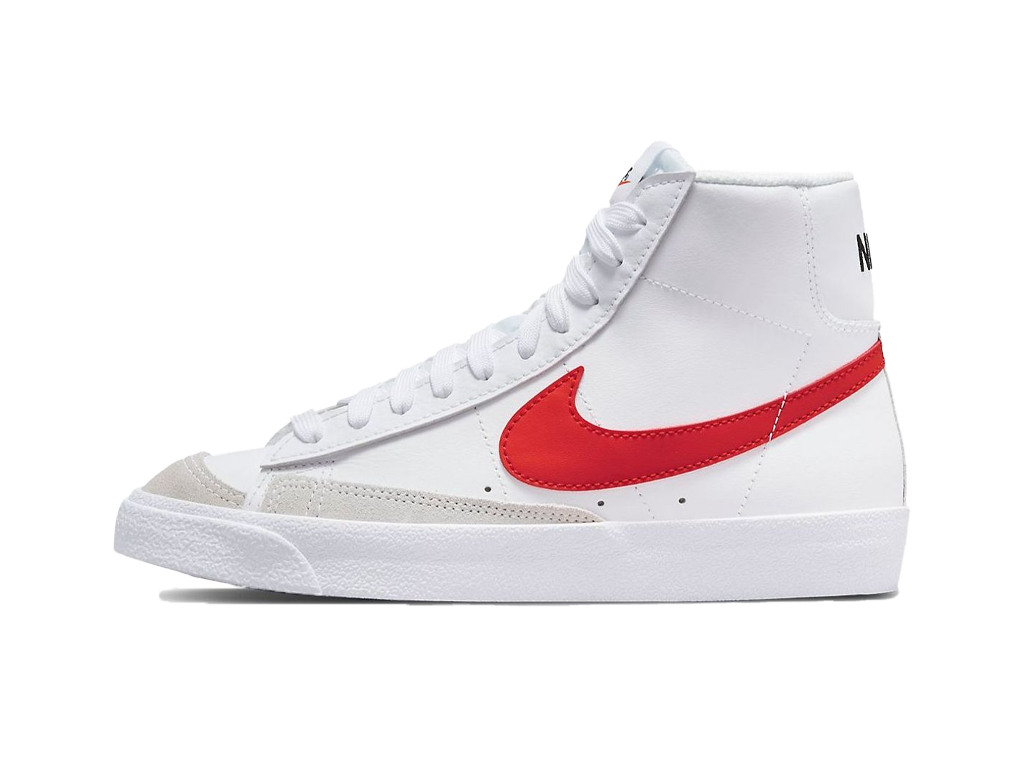 Nike Blazer Mid 77 GS White Red Blue-Nike-pikastore.cz