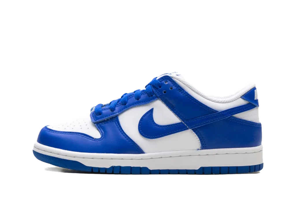 Nike Dunk Low White Hyper Royal (GS)-Nike-pikastore.cz
