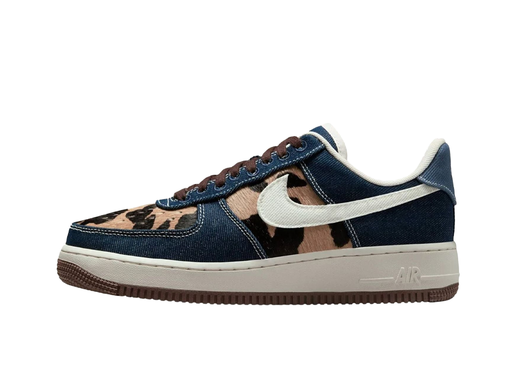 Nike Wmns Air Force 1 Low Cheetah Blue Denim-Nike-pikastore.cz