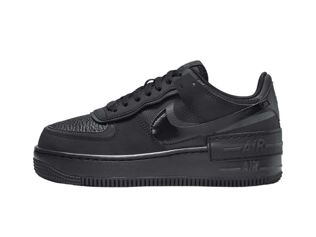 Nike Wmns Air Force 1 Shadow Triple Black-Nike-pikastore.cz