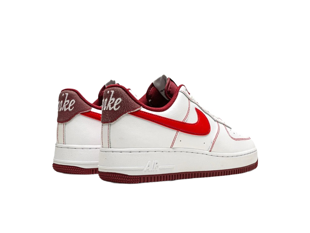 Nike Air Force 1 07 White University Red-Nike-pikastore.cz