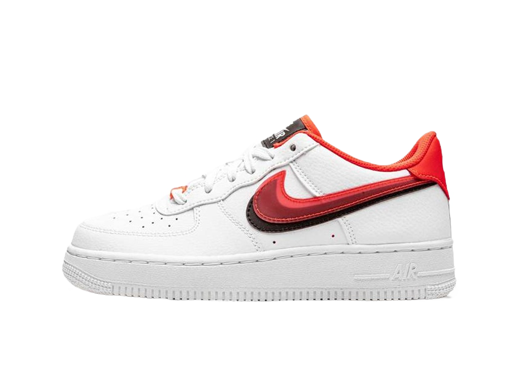 Nike Air Force 1 LV8 Double Swoosh Bright Crimson (GS)-sneakers-Nike-pikastore.cz